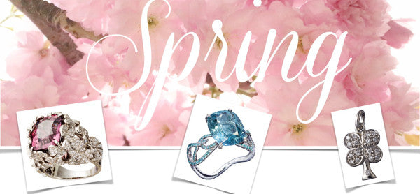 Floral Jewels and Gemstones Bloom for Spring