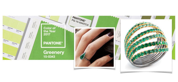Greenery Jewels: Celebrating Pantone’s Colour of the Year