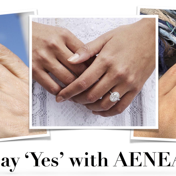 Say "Yes" to an AENEA Engagement Ring