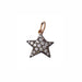 AENEA CHARM COLLECTION Pendant Star Rose Gold with White Diamonds BACKSIDE