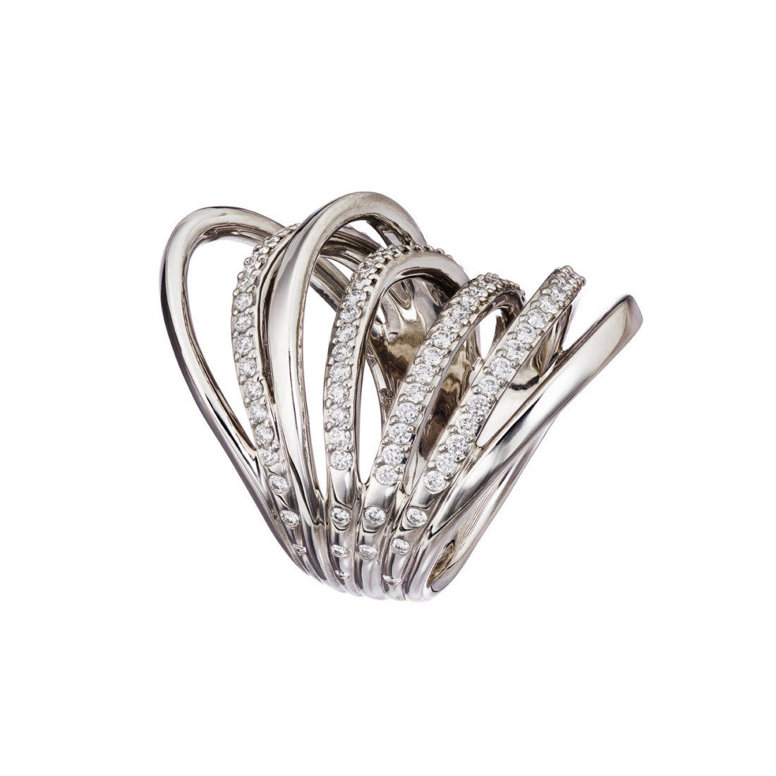 Shraddhashreegems Women's Three Stone Round Brilliant Cut Diamond  Engagement Ring at Rs 10900 in New Delhi